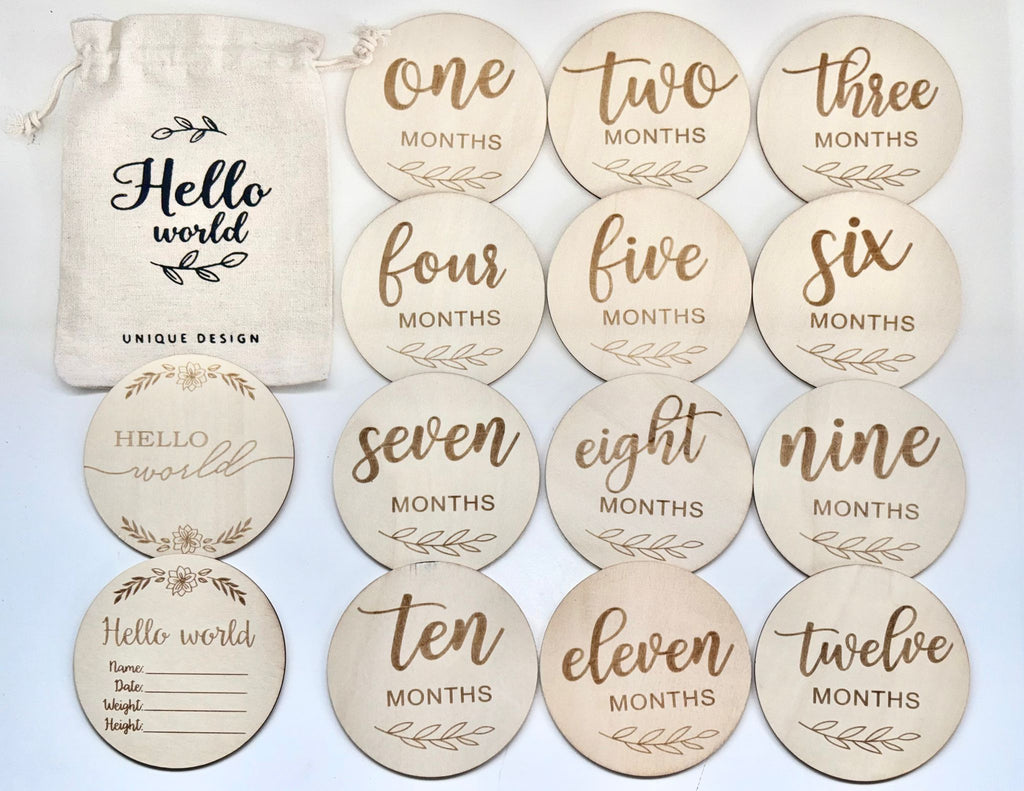 Baby Milestone Discs