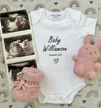 Personalised Pregnancy Announcement Onesie
